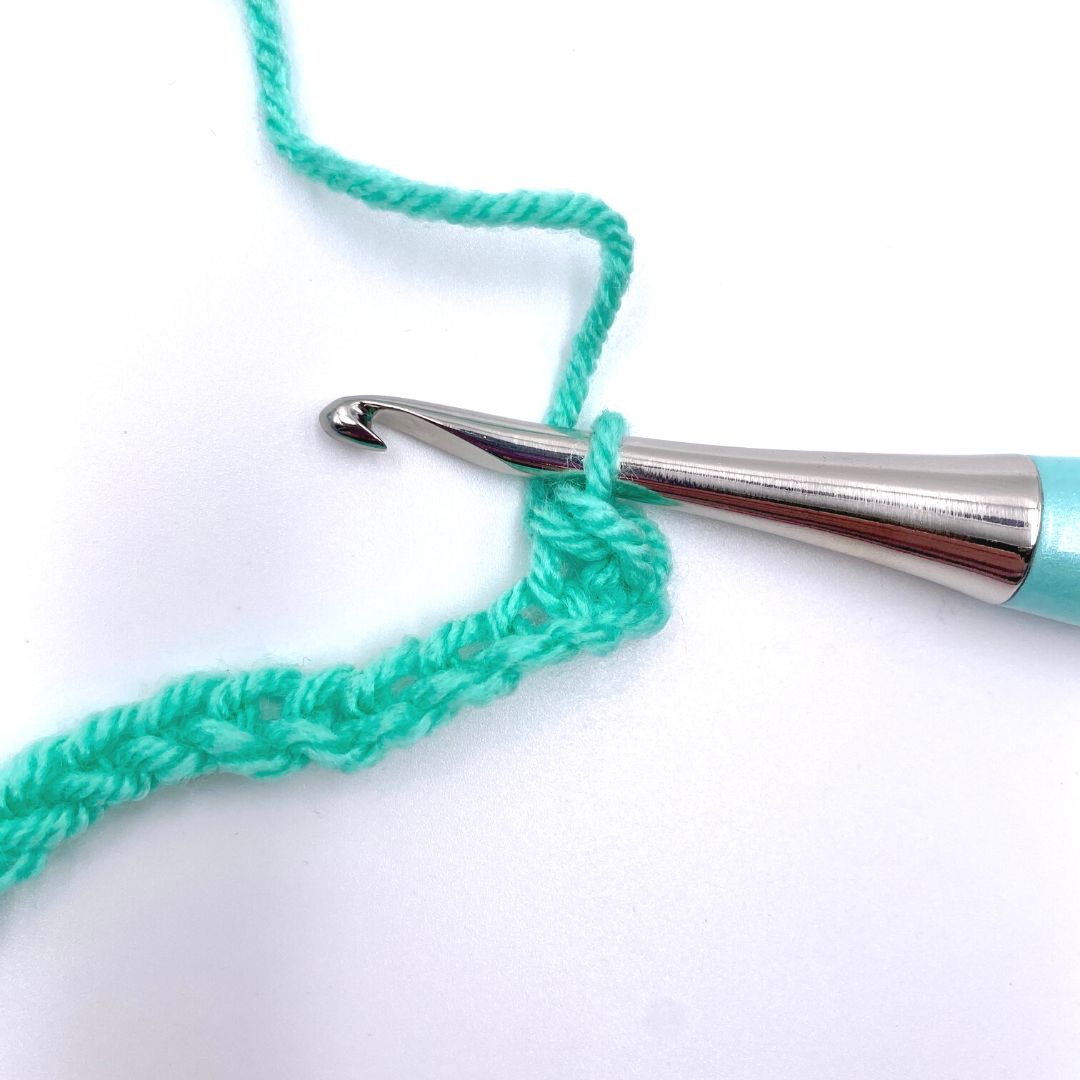 Half Double Crochet Slip Stitch Through The Loop Yarn Craft