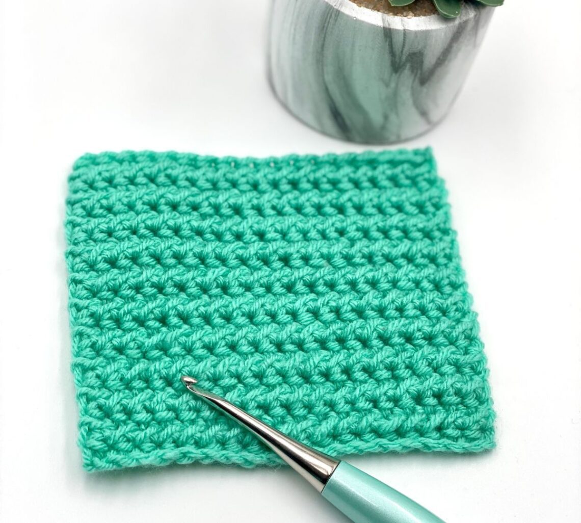 Half Double Crochet Slip Stitch Through The Loop Yarn Craft