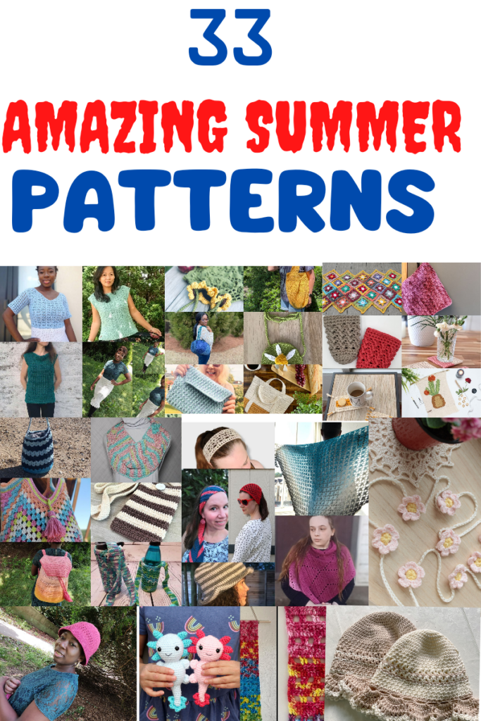 Summer Crochet Patterns Bundle 