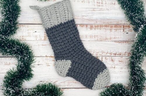 Free Crochet Christmas Stocking Pattern