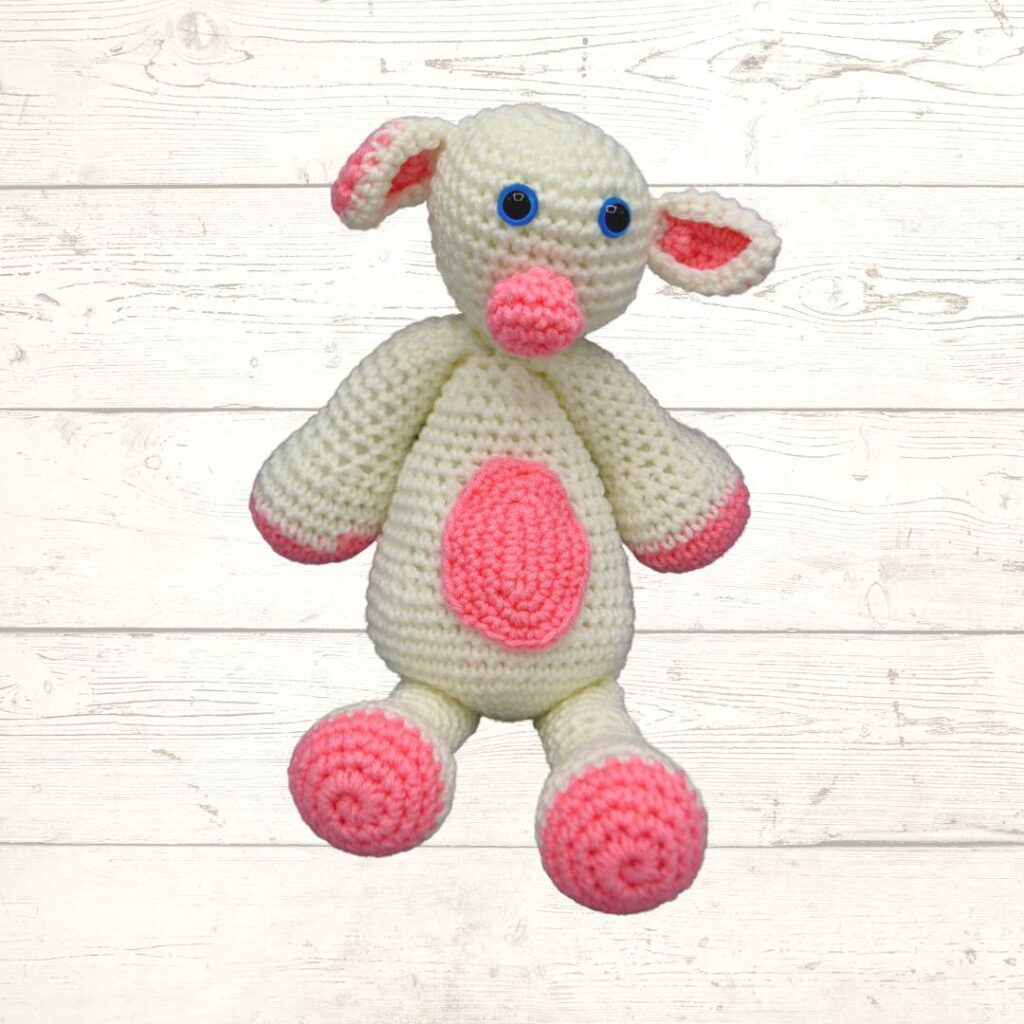 Lamb amigurumi crochet pattern 