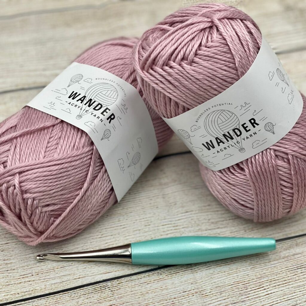 Furls Wander Yarn and Odyssey crochet hook
