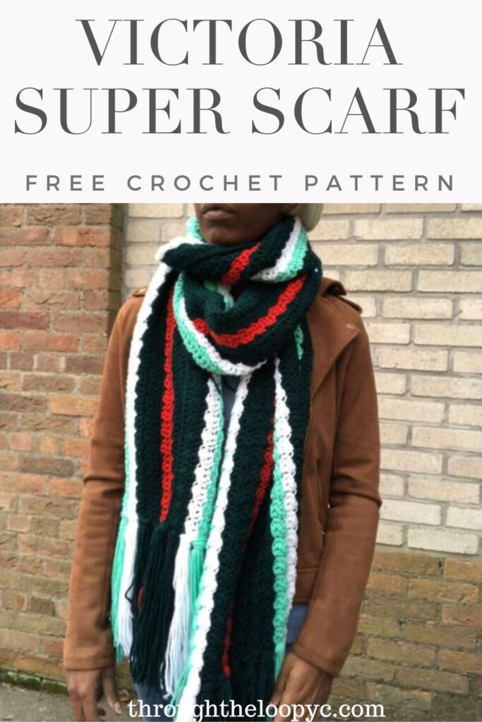 Free Crochet Super Scarf Pattern 