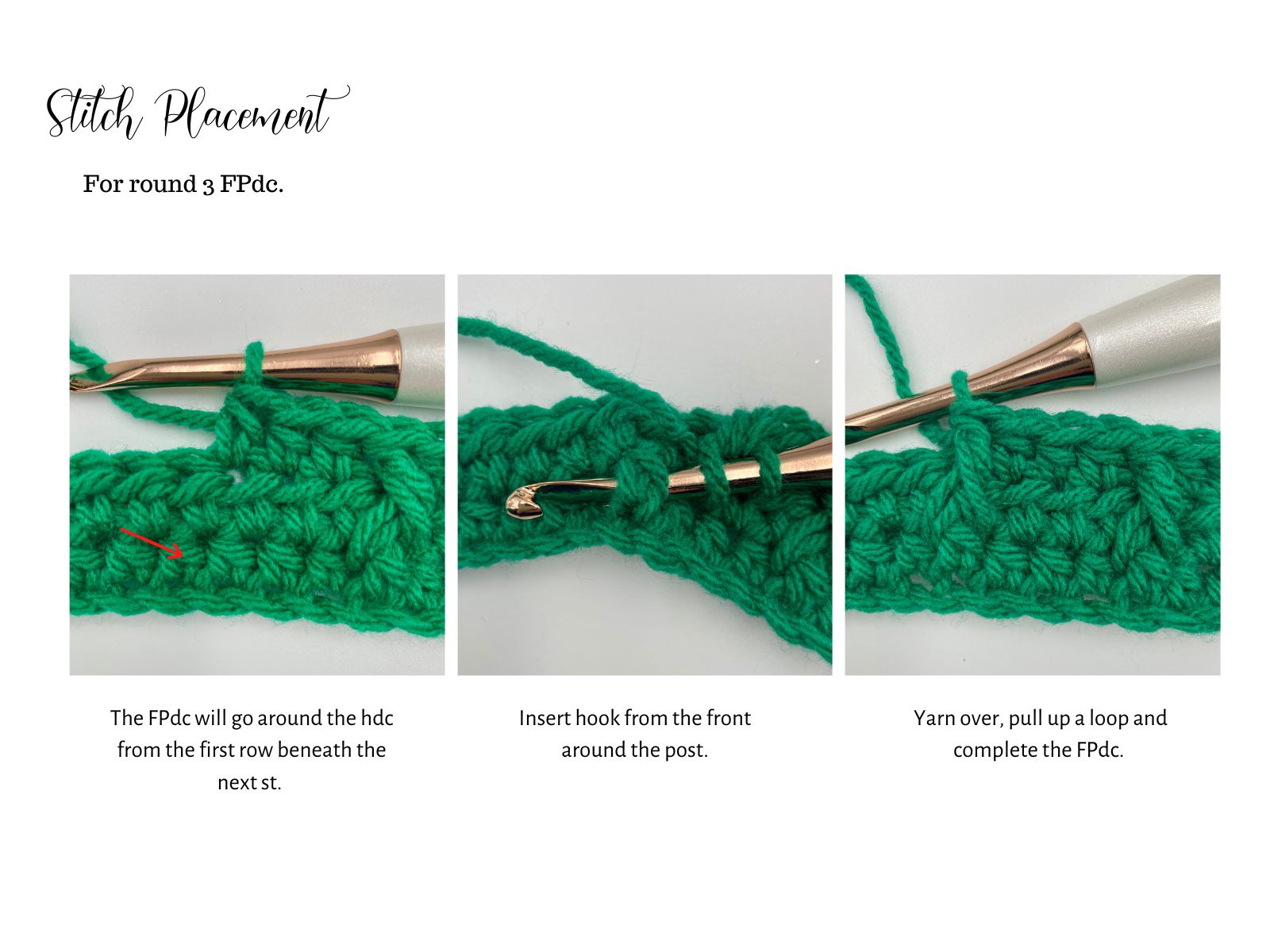Free Crochet Beanie Pattern - Through The Loop Yarn Craft